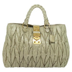 Miu Miu Coffer Convertible Satchel Leather - image 18