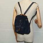 Gucci Gucci bamboo backpack daim mini - image 13