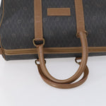 Christian Dior Vintage Honeycomb Boston bag Canvas and Leather - image 7