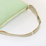 Fendi Vintage FF Zip Shoulder Bag Zucchino Canvas Medium - image 8