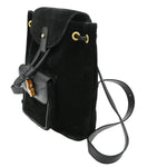 Gucci Vintage Bamboo Backpack Suede Small - image 3