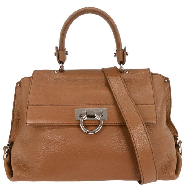 Salvatore Ferragamo Sofia Satchel Leather Medium - image 1