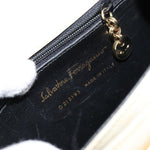 Salvatore Ferragamo Gancini Convertible Top Handle Bag Suede Mini - image 6
