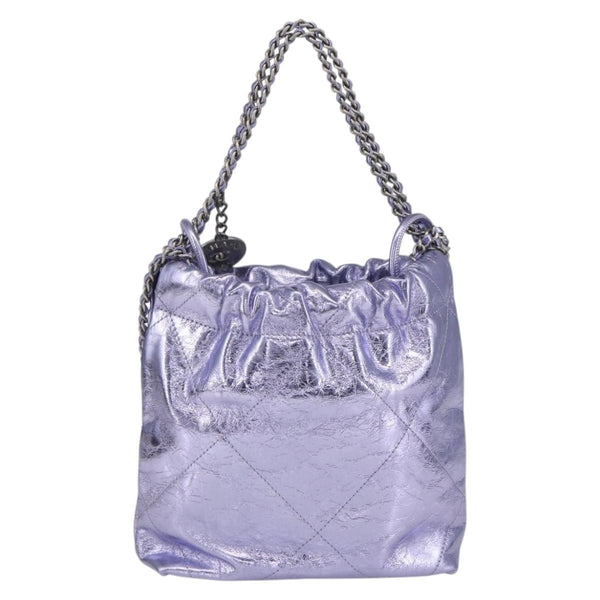 Chanel 22 Chain Hobo Quilted Calfskin Mini