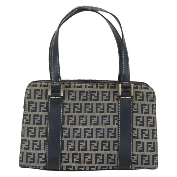 Fendi Vintage Satchel Zucchino Canvas Mini