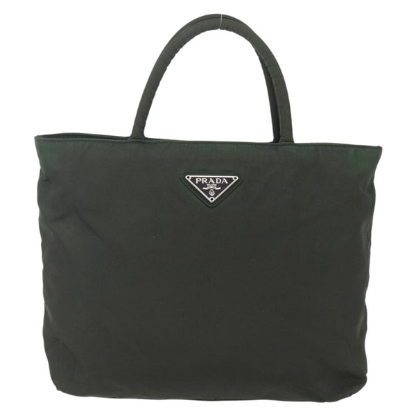 Prada Vintage Zip Handbag Tessuto - image 1