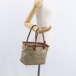 Celine Vintage Macadam Handbag Canvas and Leather - image 14