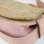 Chanel Chocolate Bar 2.55 Shoulder bag Tweed - image 9