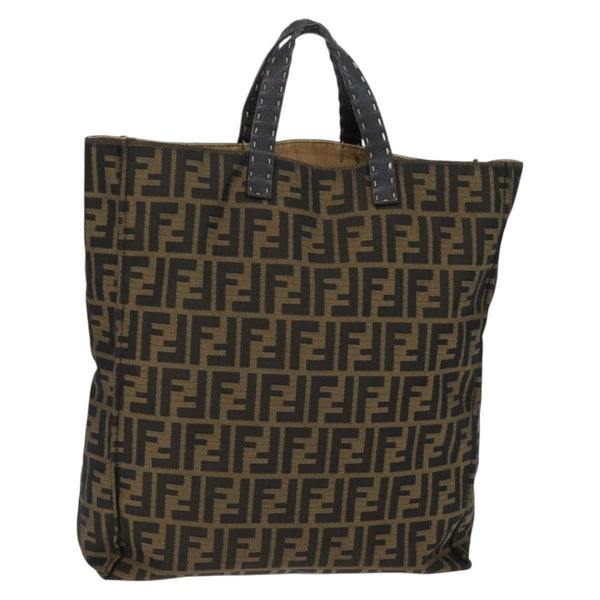 Fendi Open Shopping Tote Zucca Canvas Tall - image 1