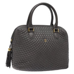 Bally Vintage Handbag Quilted Leather - image 1