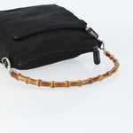 Gucci Vintage Bamboo Handle Bag Nylon - image 17