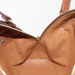 Celine Vintage Macadam Handbag Canvas and Leather - image 20