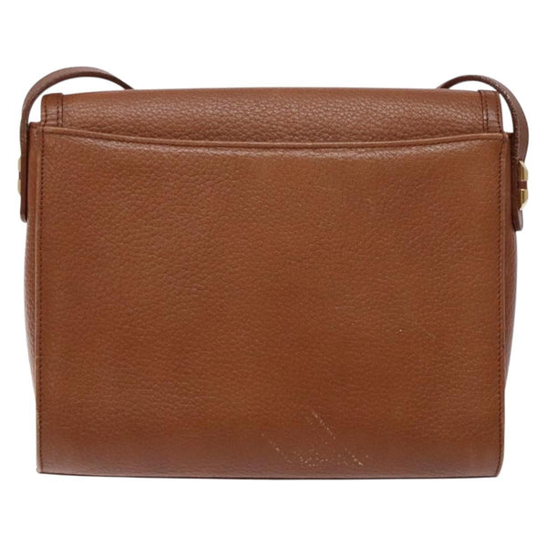 Burberry Flap Shoulder Bag Leather