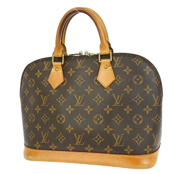Louis Vuitton Alma Handbag Monogram Canvas PM