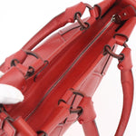 Salvatore Ferragamo Gancini handbag Leather - image 14