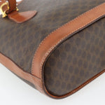 Celine Vintage Macadam Tote bag Canvas and Leather - image 12