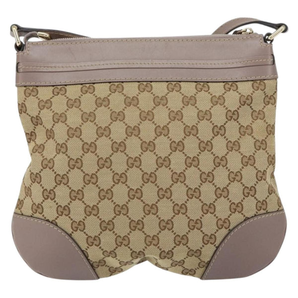 Gucci Mayfair Messenger Bag GG Canvas and Leather