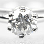 Tiffany & Co. Tiffany Setting Solitaire Ring Platinum with RBC Diamond - image 5