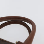 Celine Vintage Macadam Handbag Canvas and Leather - image 16