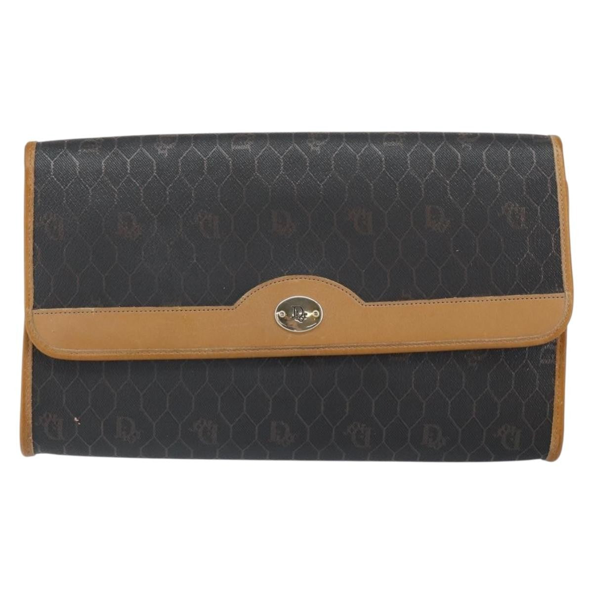 Christian Dior Vintage Honeycomb chain Canvas - image 1