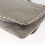 Chanel Mademoiselle Lock Flap Bag Quilted Lambskin East West - image 11