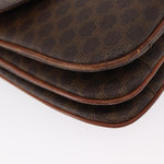 Celine Vintage Macadam Shoulder Bag Canvas Medium - image 9