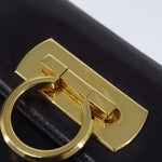 Salvatore Ferragamo Gancini Shoulder Bag Leather - image 12