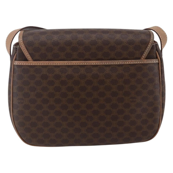 Celine Macadam Shoulder Bag PVC Leather