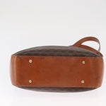 Celine Vintage Macadam Shoulder Bag Canvas and Leather - image 17