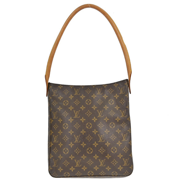 Louis Vuitton Monogram Looping Handbag Monogram Canvas GM