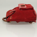 Gucci Vintage Bamboo Backpack Suede Small - image 4