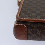 Celine Vintage Macadam Shoulder Bag Canvas and Leather - image 12