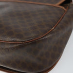 Celine Vintage Macadam Shoulder Bag Canvas and Leather - image 10