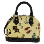 Louis Vuitton Alma Handbag Limited Edition Stickers Monogram Vernis PM - image 2
