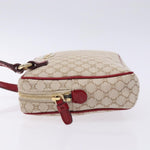 Celine Vintage Macadam Shoulder Bag Canvas Small - image 4
