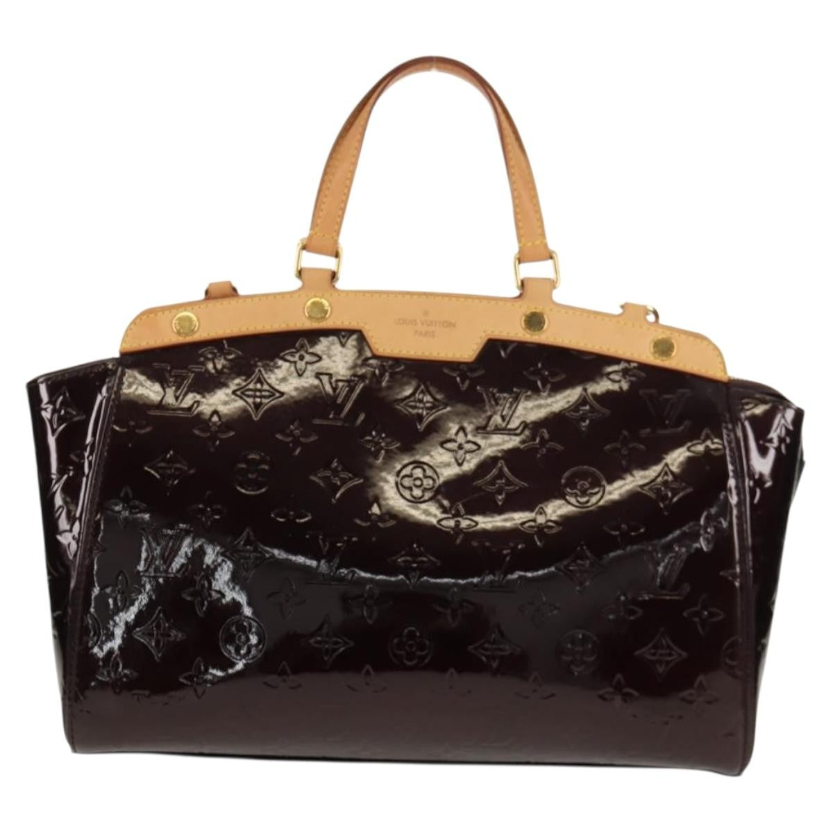 Louis Vuitton Brea Handbag Monogram Vernis MM - image 1