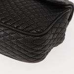 Bally Vintage Chain Shoulder Bag Quilted Leather - image 11