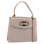 Salvatore Ferragamo Gancini handbag Leather - image 12