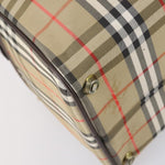 Burberry Vintage Duffle Bag Haymarket Canvas Large - image 10