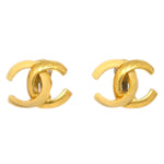 Chanel CC Clip-On Earrings Metal - image 1