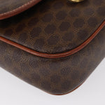 Celine Vintage Macadam Shoulder Bag Canvas and Leather - image 10