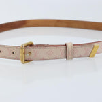 Louis Vuitton Signature Chain Belt Monogram Eclipse Canvas Medium - image 5