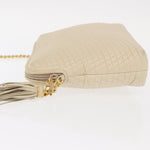 Bally Vintage Chain Shoulder Bag Quilted Leather - image 4