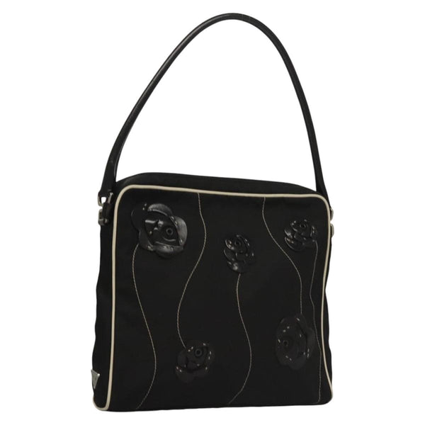 Prada Vintage Shoulder Bag Nylon and Leather - image 1