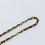 Chanel Vintage Logo Chain Belt Metal and Leather - image 12