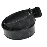 Louis Vuitton LV Initiales Belt Monogram Eclipse Leather - image 3