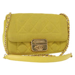 Chanel Chic With Me Flap Bag Quilted Jersey Mini - image 15