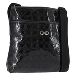 Salvatore Ferragamo Gancini Shoulder Bag Patent Leather - image 17