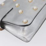 Gucci Broadway Pearly Bee Shoulder Bag Embellished Leather Mini - image 10