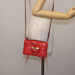 Loewe Barcelona Shoulder Bag Leather Mini - image 14